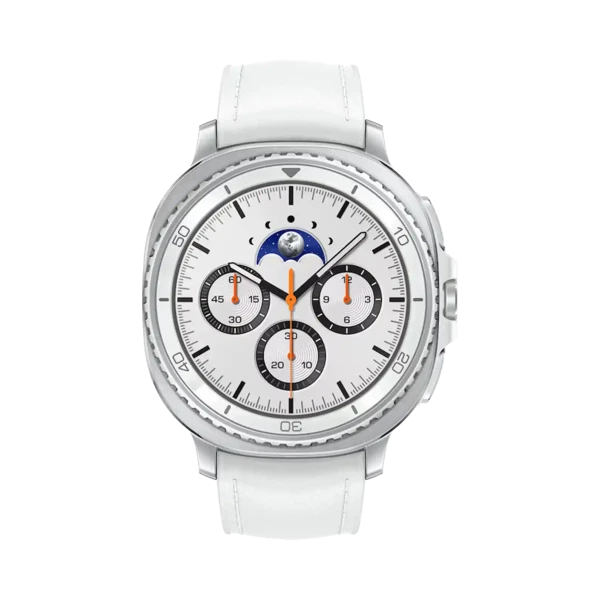 Samsung Galaxy Watch8 Classic - Paslanmaz Çelik - 46mm - Bluetooth - Beyaz - 2