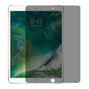 Apple iPad 6 Air 2 Zore Tablet Privacy Temperli Cam Ekran Koruyucu - Siyah