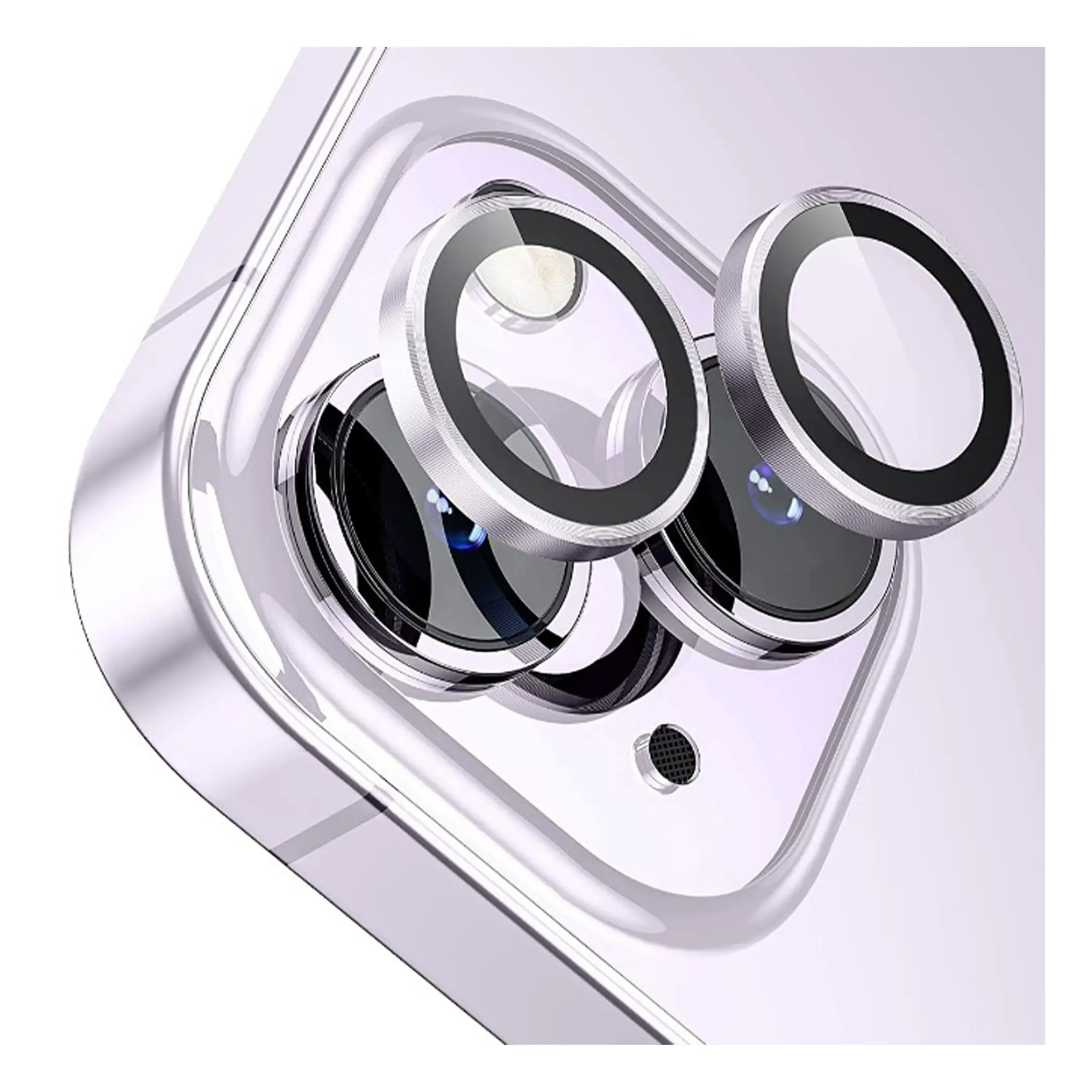 Nettech Apple iPhone 14 Uyumlu Safir Lens Kamera Cam Koruyucu (Mor) NT-103550