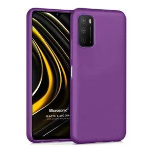 Nettech Xiaomi Poco M3 Uyumlu Nano Arka Koruma Kılıf (Mor) NT-87729