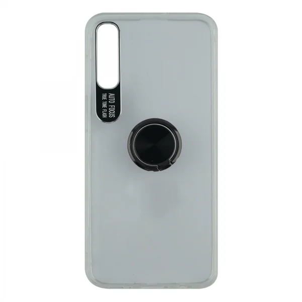 Nettech Samsung Galaxy A30S Uyumlu Doris Ring Arka Koruma Kılıf (Şeffaf) VR-14942 - 1