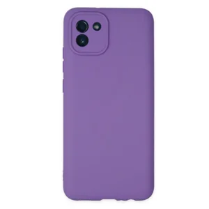 Nettech Samsung Galaxy A03 Uyumlu Nano Arka Koruma Kılıf (Lila) NT-94080