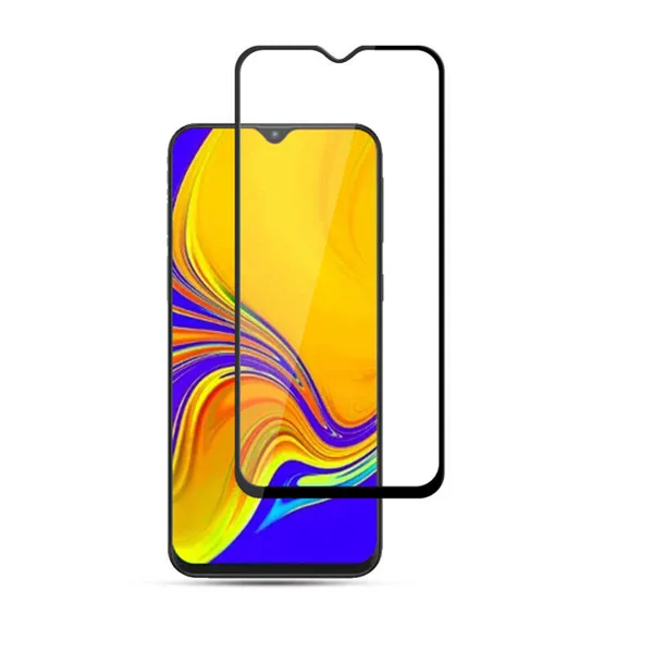 Galaxy A04E Zore Kenarları Kırılmaya Dayanıklı Cam Ekran Koruyucu - Siyah - 1