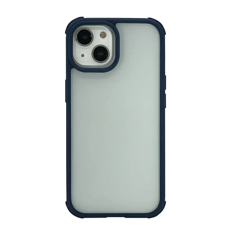 Nettech Apple iPhone 15 Uyumlu Sunday Seri Arka Koruma Kılıf (Mavi) NT-104564