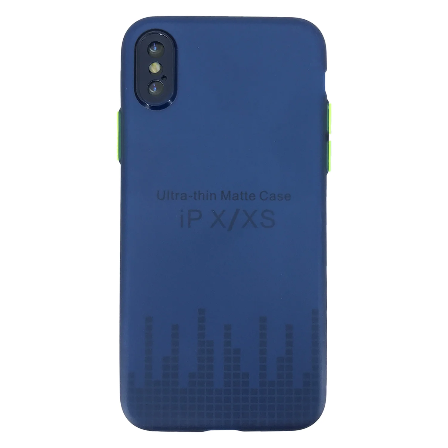 Nettech Apple iPhone X Uyumlu Ultra Slim Arka Koruma Kılıf (Mavi) NT-90648