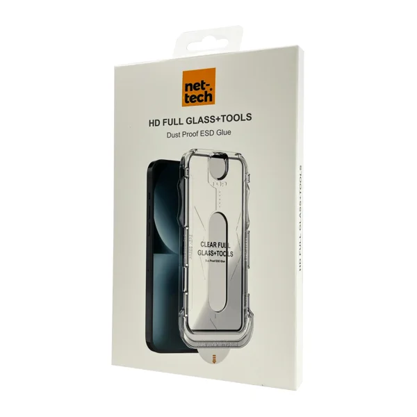Nettech Apple iPhone 15 Uyumlu Proof Dust Tools HD Full Cam Koruyucu (Siyah) NT-104129 - 3