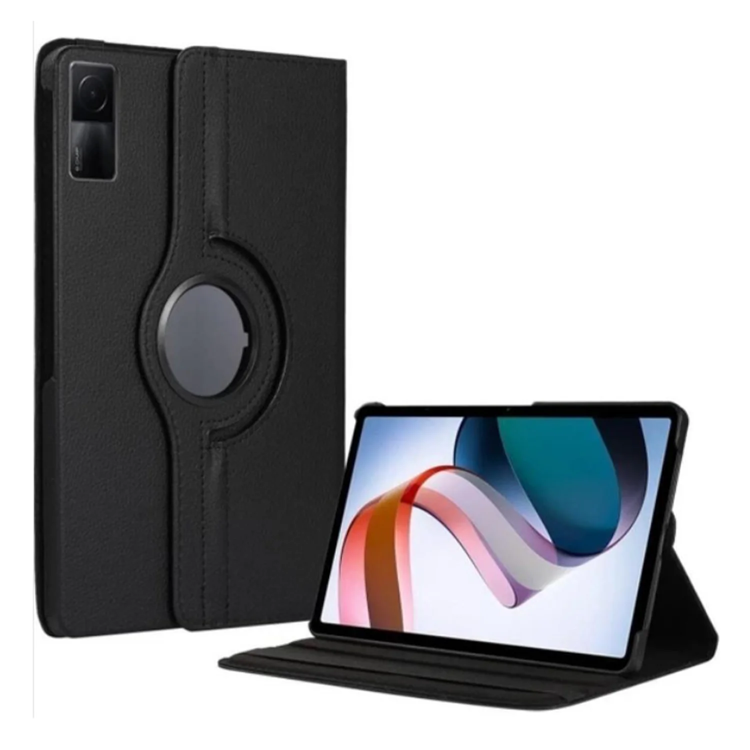 Nettech Xiaomi Redmi Pad 6 Uyumlu 360 Kapaklı Kılıf (Siyah) NT-102003