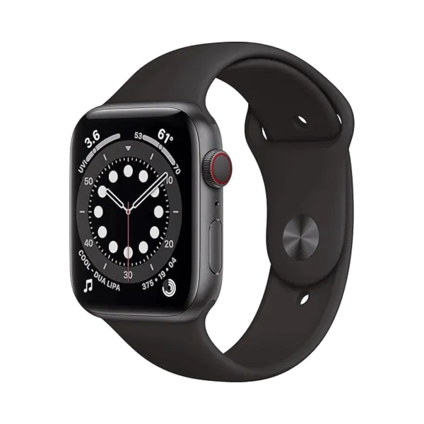 Apple Watch Series 6 - Alüminyum - 44mm - Cellular - Gece yarısı - 1