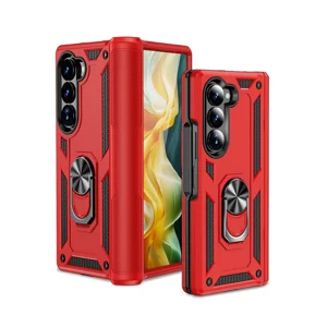 Galaxy Z Fold 6 Kılıf Zore Vega Kapak - Kırmızı