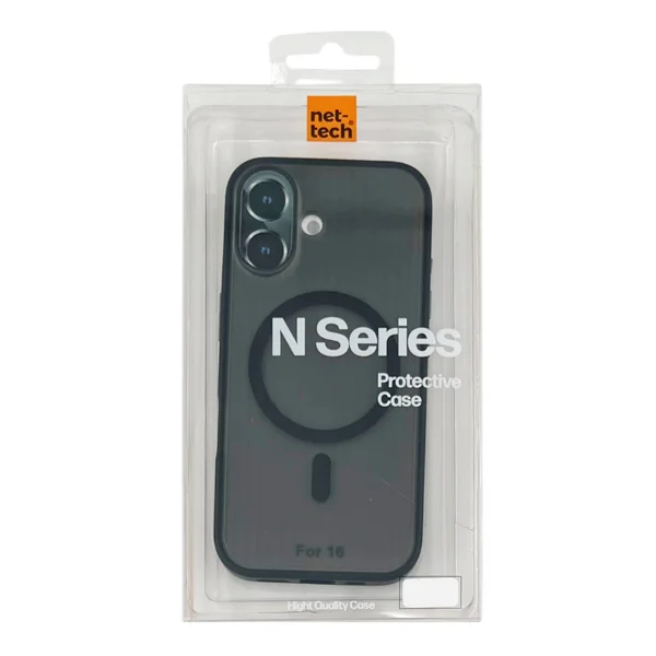 Nettech Apple iPhone 16 Uyumlu NT-N062 Arka Koruma Kılıf (Siyah) NT-111233 - 3