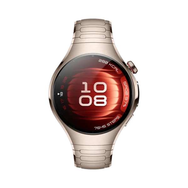 Huawei Watch 5 - Paslanmaz Çelik - 42mm - Wi-Fi - Amber Titanyum - 2