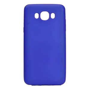 Galaxy J5 2016 Kılıf Zore Premier Silikon Kapak - Saks Mavi