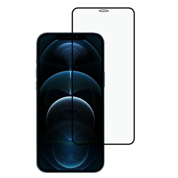 Nettech Apple iPhone 12 Pro Uyumlu Ön Koruma Mat Seramik Nano Ekran Koruyucu (Siyah) NT-88510
