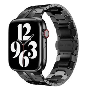 ​​​Apple Watch 42mm KRD-63 Metal Kordon - Siyah