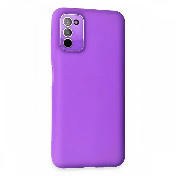Nettech Samsung Galaxy A03S Uyumlu Nano Arka Koruma Kılıf (Mor) NT-94071 - 2