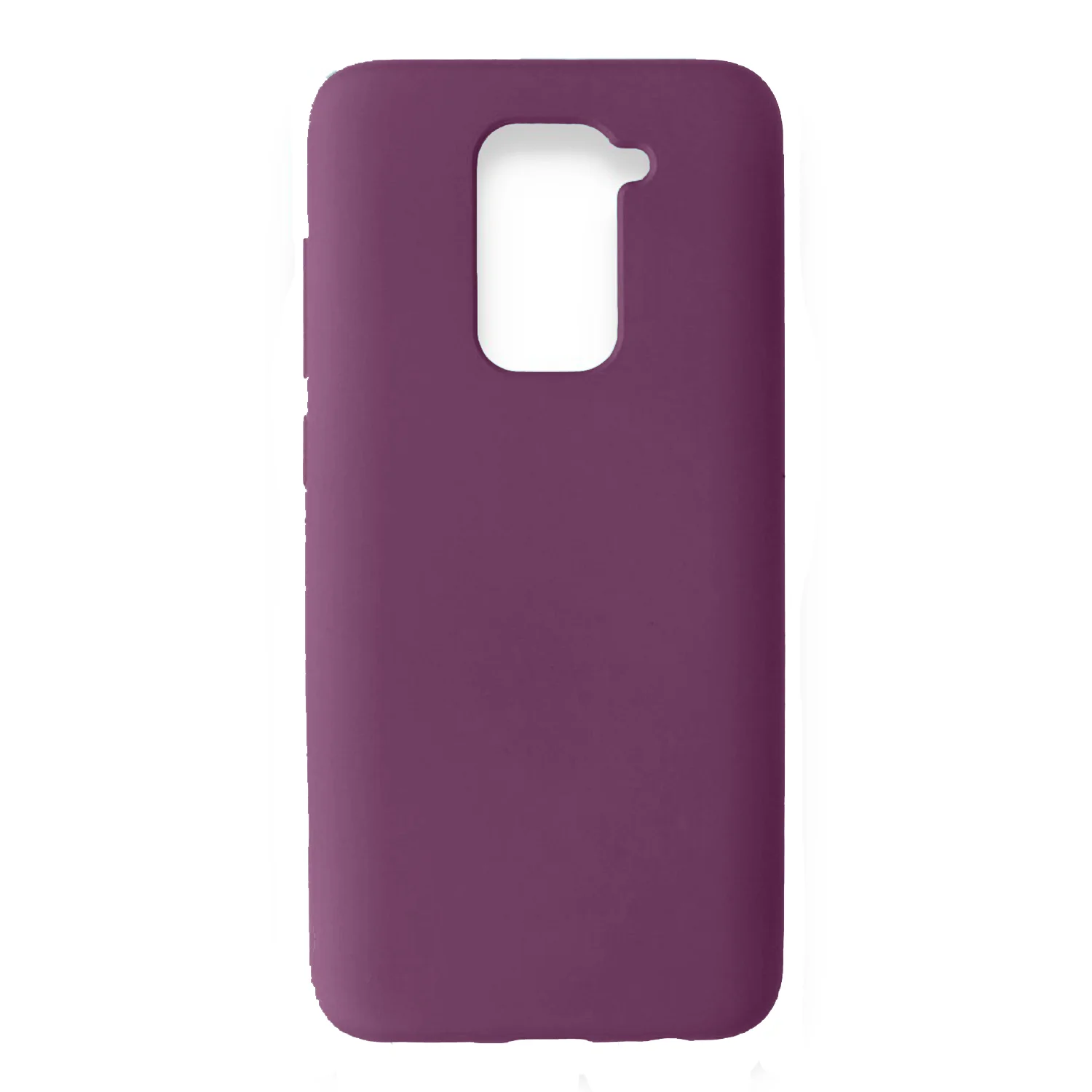 Nettech Xiaomi Redmi Note 9 Uyumlu Nano Arka Koruma Kılıf (Mürdüm) NT-87654