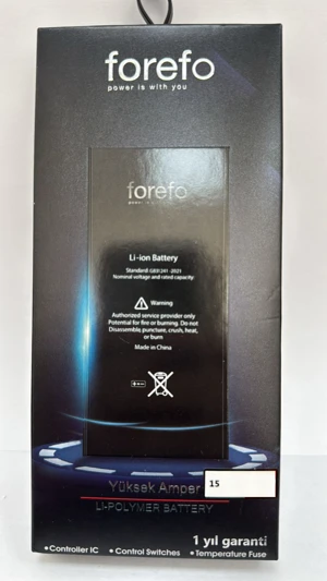 İPhone 15 Güçlendirilmiş Pil