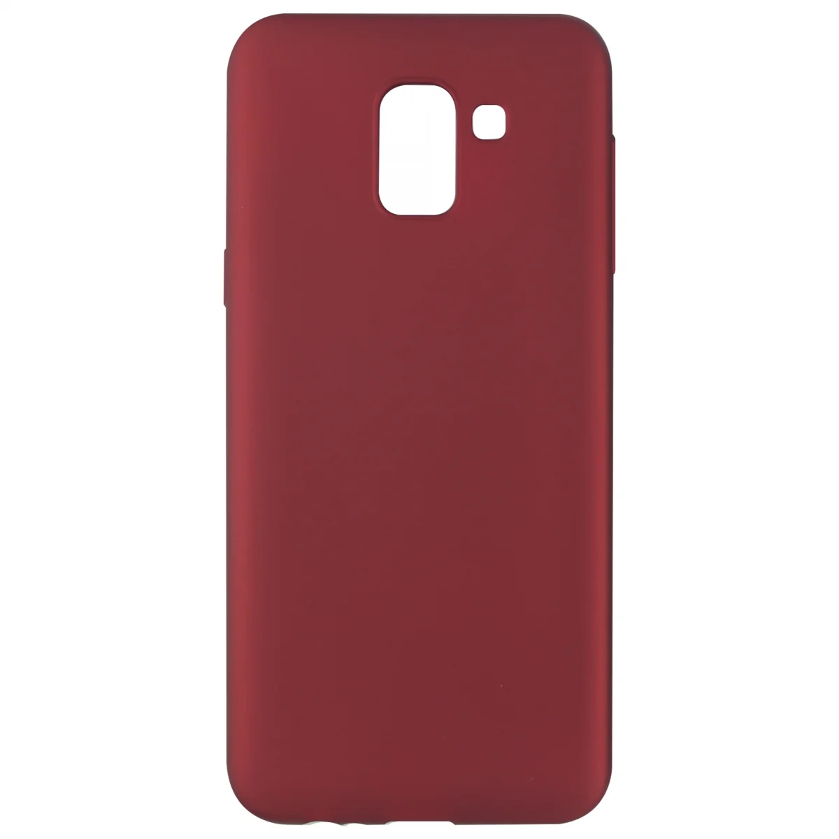 Nettech Samsung Galaxy J600 J6 Uyumlu Suide Arka Koruma Kılıf (Bordo) VR-8213