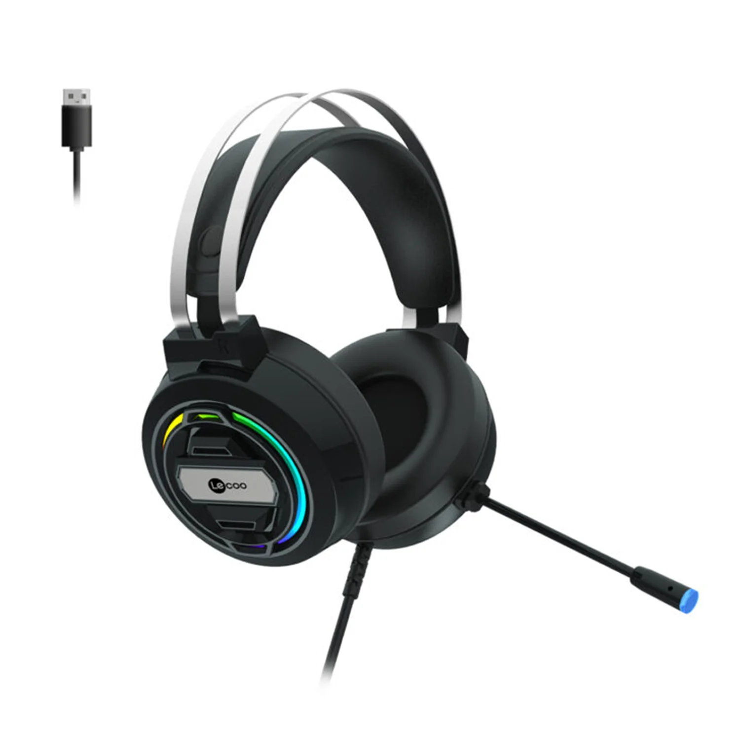 Lenovo Lecoo HT401 Kulak Üstü Kulak Üstü Kulaklık (Siyah) NT-111247