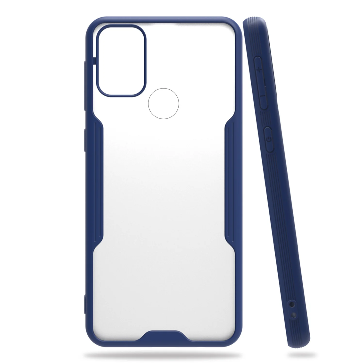 Nettech Oppo A33 Uyumlu Platin Seri Arka Koruma Kılıf (Lacivert) NT-86544