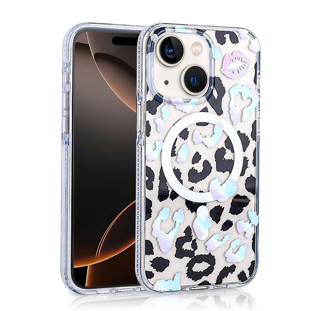 Apple iPhone 15 Kılıf Magsafe Şarj Özellikli Zore Jago Kapak - Beyaz