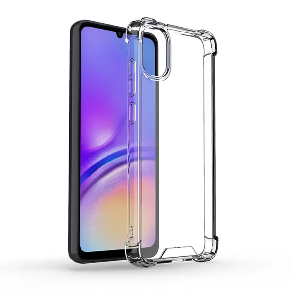 Galaxy A05 Kılıf Zore Nitro Anti Shock Silikon - Renksiz - 1