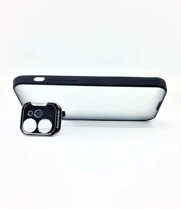 Nettech Apple iPhone 12 Uyumlu Fluence Seri Arka Koruma Kılıf (Siyah) NT-88844 - 2