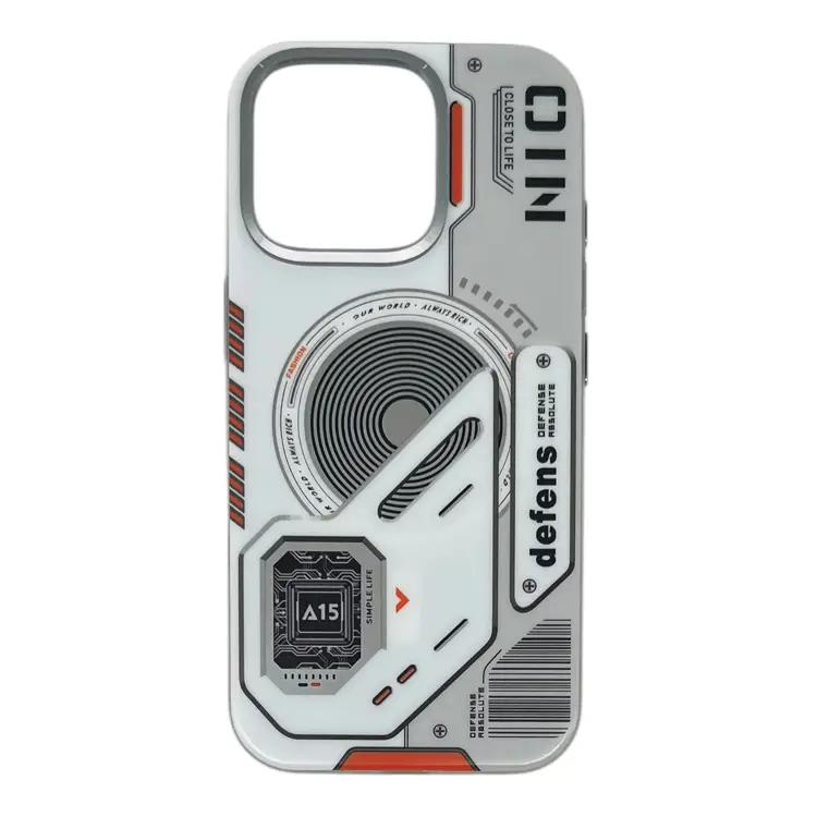 Nettech Apple iPhone 16 Pro Max Uyumlu NT-N043 Arka Koruma Kılıf (Beyaz) NT-110957