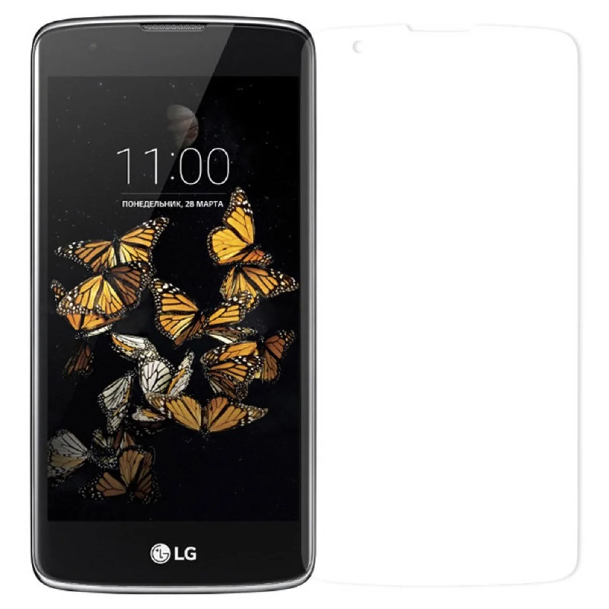 Nettech LG K8 (K350) Uyumlu Ön Koruma Cam Ekran Koruyucu NT-9056