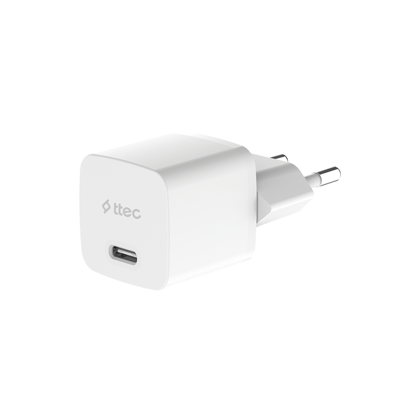 Ttec SmartCharger GAN 20W PD Seyahat Hızlı Şarj Aleti + USB-C - Lightning 150cm Kablo 2SCG20LB - 3