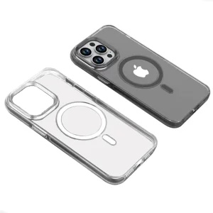 Apple iPhone 14 Pro Max Kılıf Zore Wireless Şarj Özellikli Şeffaf Efsane Kapak - Renksiz