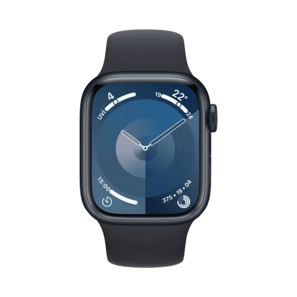 Apple Watch Series 9 - Alüminyum - 41mm - GPS - Gece yarısı