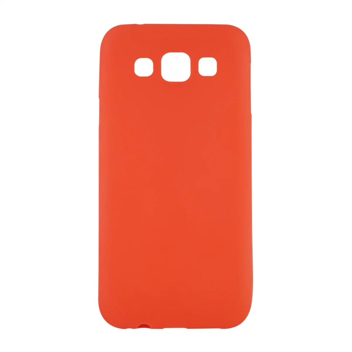 Nettech Samsung Galaxy E500 E5 2015 Uyumlu Arka Koruma Arka Koruma Kılıf (Kırmızı Açık) NT-4925