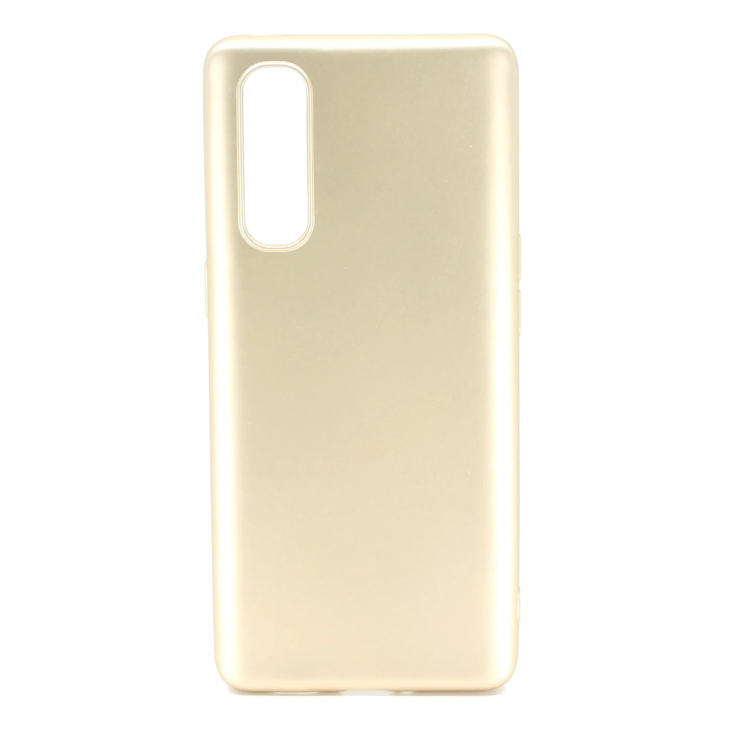 Nettech Oppo Reno 3 Pro Uyumlu Suide Arka Koruma Kılıf (Gold) NT-80162