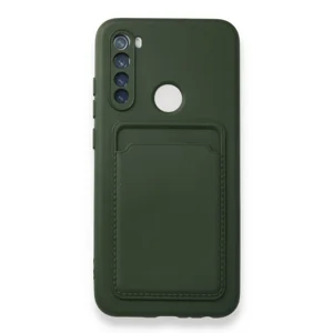 Nettech Xiaomi Redmi Note 8 Uyumlu Kartlık Nano Arka Koruma Kılıf (Yeşil) NT-90019