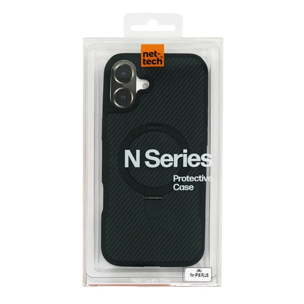 Nettech Apple iPhone 16 Plus Uyumlu NT-N058 Arka Koruma Kılıf (Siyah) NT-111017 - 3