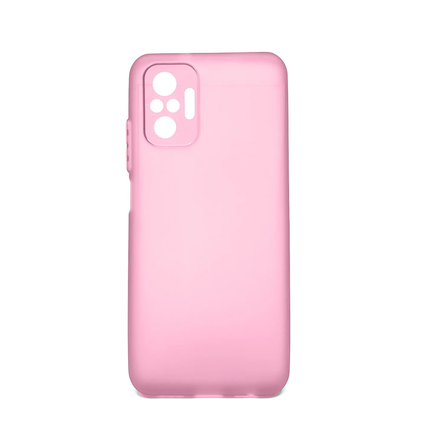 Nettech Xiaomi Redmi Note 10 Pro 4G Uyumlu Ultra Slim Arka Koruma Kılıf (Pembe) NT-87928