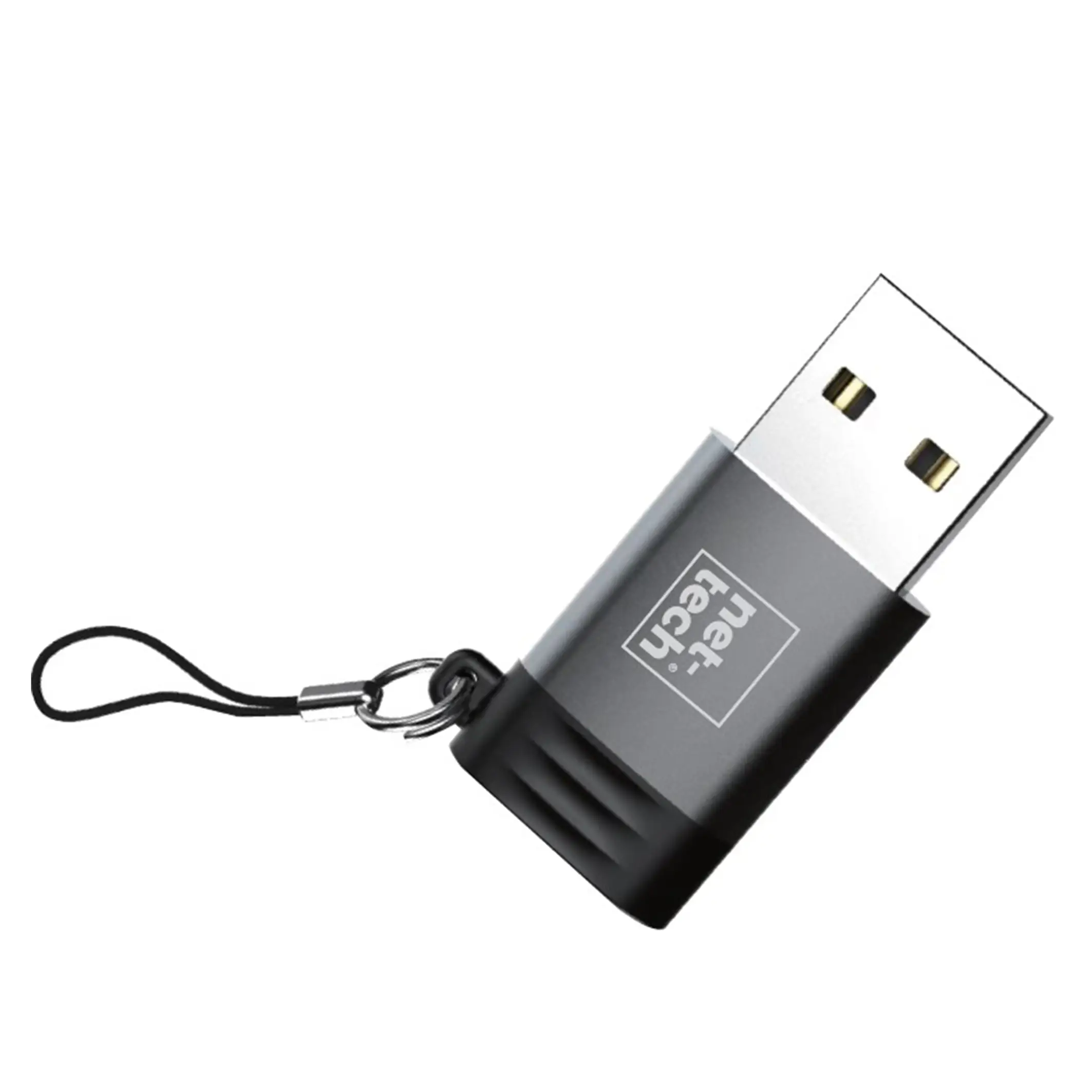 Nettech NT-OT07 Type-C To USB Dönüştürücü (Siyah) NT-100959