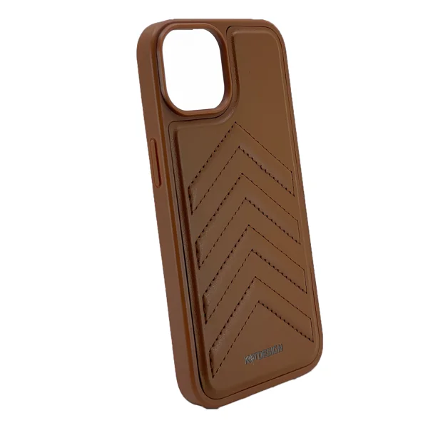 Nettech Apple iPhone 11 Uyumlu Lynko Co Deri Seri Arka Koruma Kılıf (Kahverengi) NT-101697 - 2