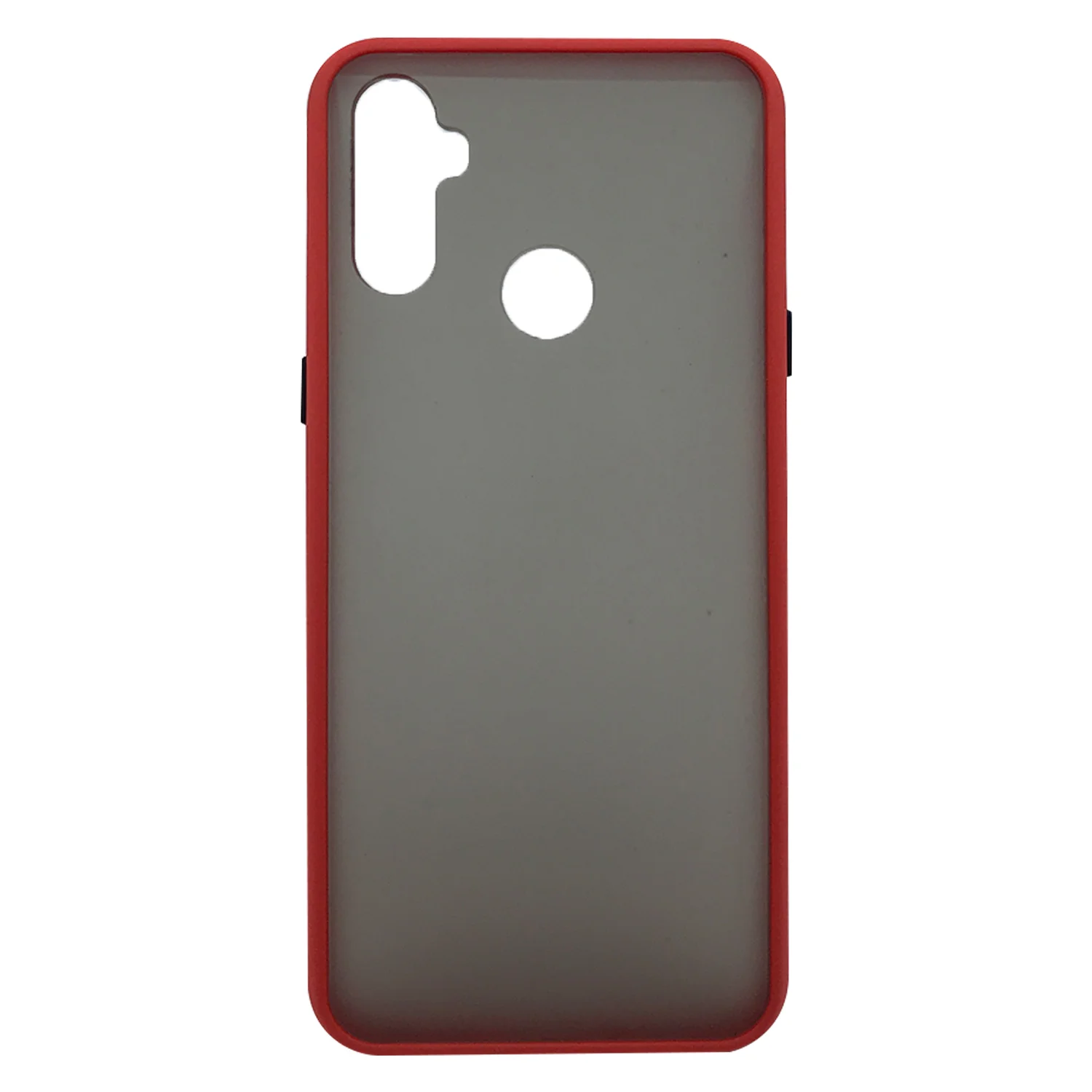 Nettech Realme C3 Uyumlu Montreal Seri Arka Koruma Kılıf (Kırmızı) NT-91284