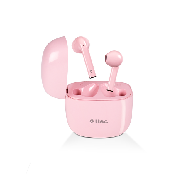 Ttec AirBeat Go Gerçek Kablosuz TWS Bluetooth Kulaklık Pembe - 3
