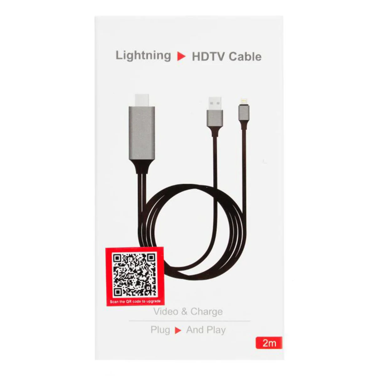 Nettech Plastik 200 Cm Micro + USB To Hdmi Kablo (Siyah) NT-14777