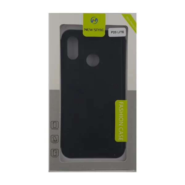Nettech Huawei P20 Lite Uyumlu Adelya Seri Arka Koruma Kılıf (Mavi) VR-12302 - 2