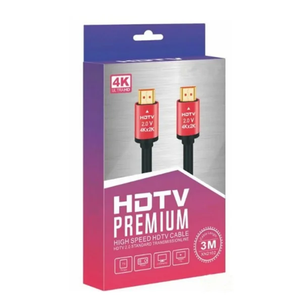 Hadron HDX2038 HDTV 4K Plastik 300 Cm Hdmi Kablo (Siyah) NT-103504 - 2