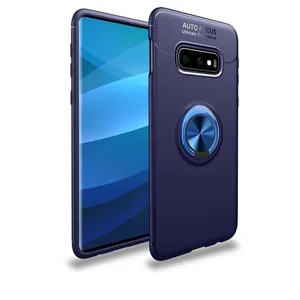 Galaxy S10E Kılıf Zore Ravel Silikon Kapak - Mavi
