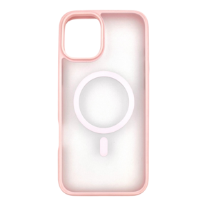 Nettech Apple iPhone 16 Uyumlu NT-N060 Arka Koruma Kılıf (Pembe) NT-111211