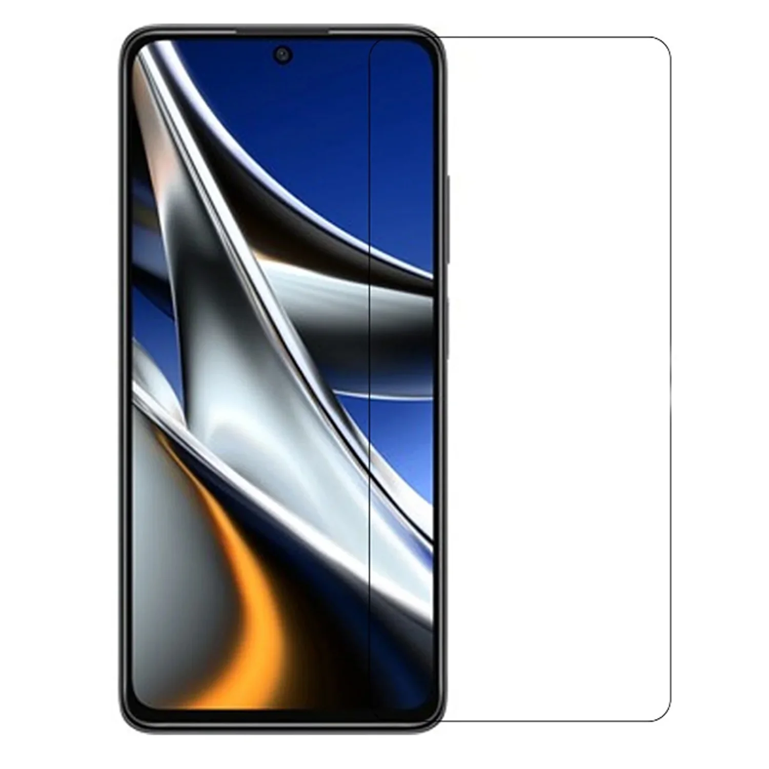 Nettech Xiaomi Poco M4 Pro Uyumlu Ön Koruma Cam Ekran Koruyucu (Şeffaf) NT-98693