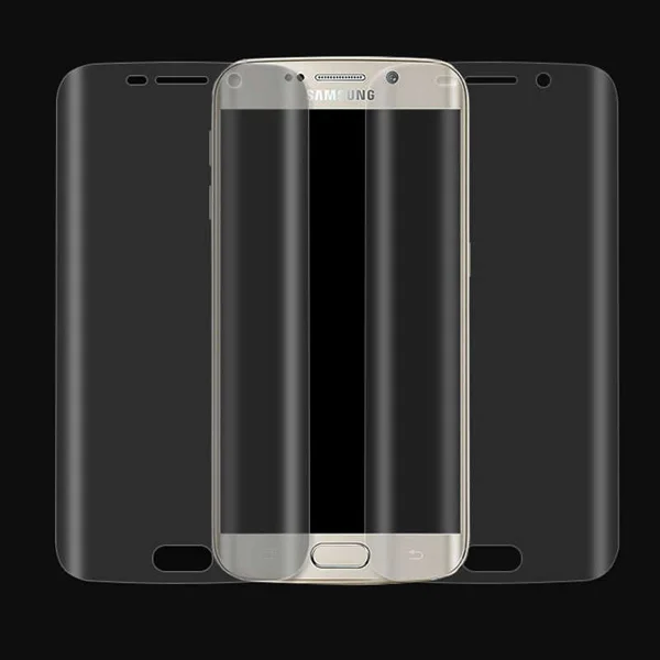 Galaxy S6 Edge Zore Süper Pet Ekran Koruyucu Jelatin - Renksiz - 1
