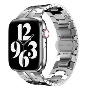 ​​​Apple Watch 42mm KRD-63 Metal Kordon - Gümüş