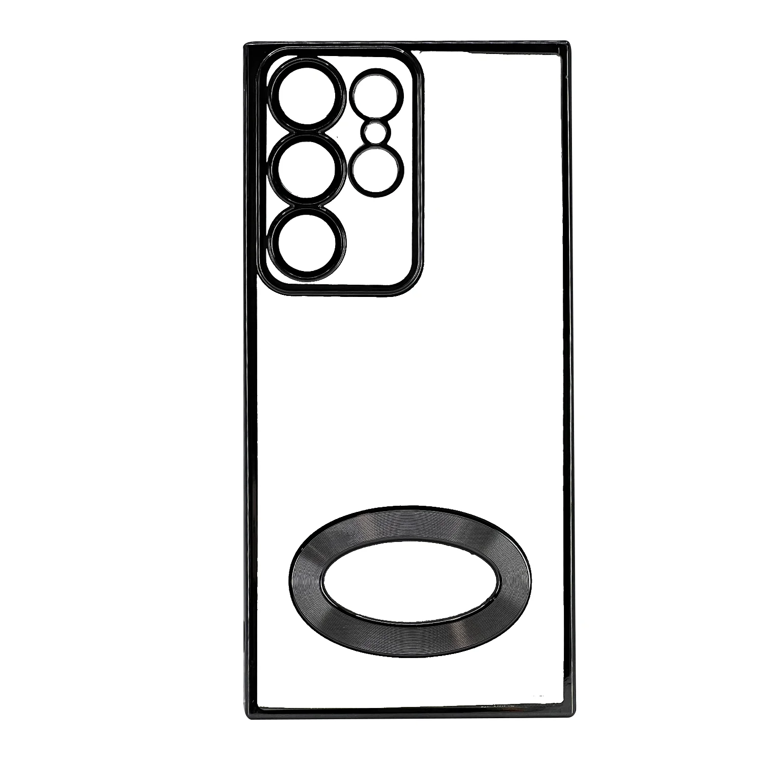 Nettech Samsung Galaxy S22 Ultra Uyumlu Round Silikon Seri Arka Koruma Kılıf (Çeşitli Renk) NT-106961